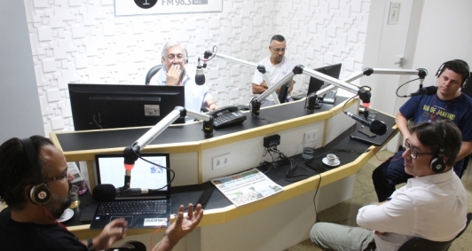 Ricardo André Vasconcelos na Folha FM