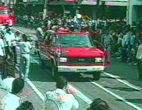 Desfile de 1989, na Avenida Alberto Torres