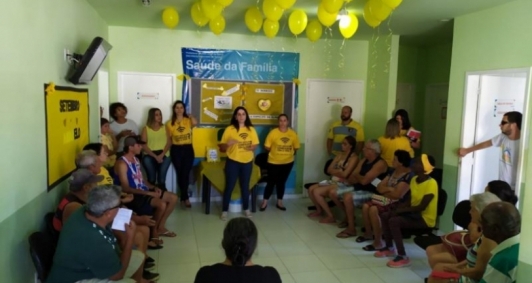 A Estratégia Saúde da Família Nova São João da Barra realizou uma ação de prevenção ao suicídio