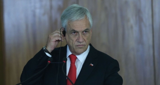 O presidente do Chile, Sebastián Piñera 