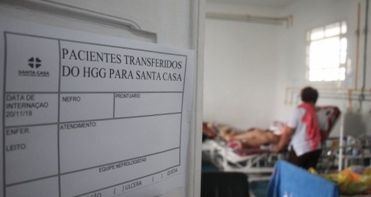 Pacientes so transferidos do HGG para Santa Casa