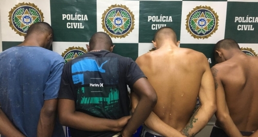 Quatros homens presos após torturar casal em Guarus