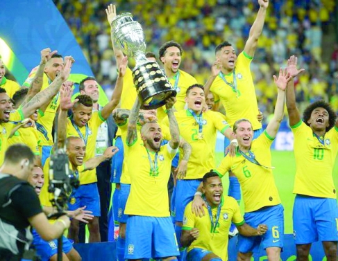 Brasil é campeão da Copa América