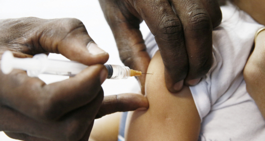 Vacinação contra o sarampo