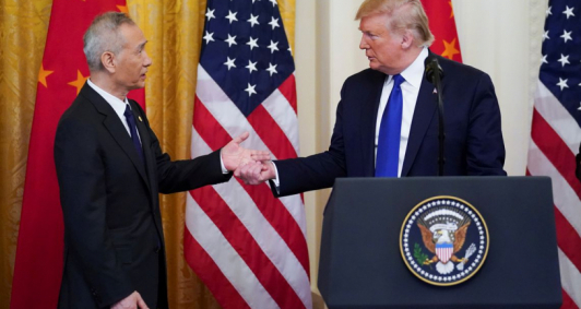 EUA e China assinam primeira fase de acordo comercial
