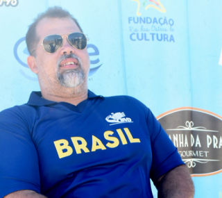 Presidente da CBVD, Ângelo Alves Neto visitou centro esportivo riostrense