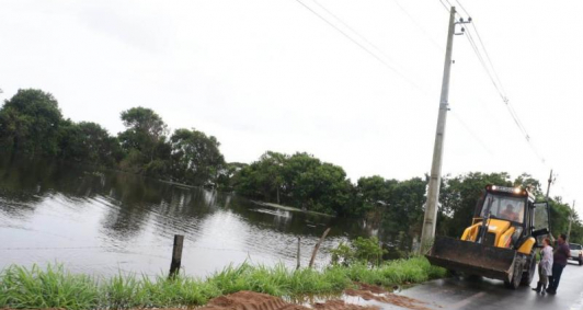 Estrada foi interditada nessa quarta