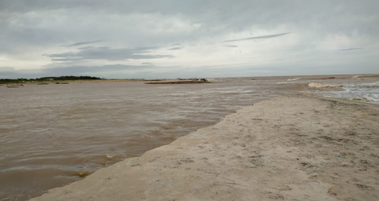 Foz do rio Paraba do Sul voltou a abrir em Atafona