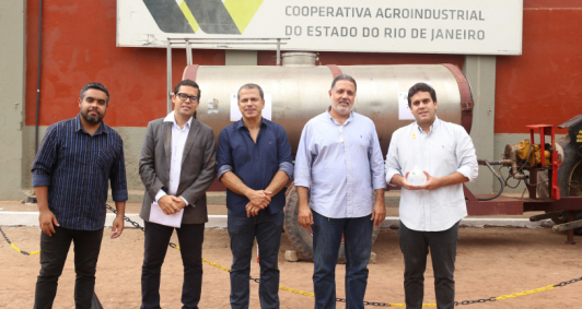 Prefeito recebeu doa&ccedil;&atilde;o da Coagro
