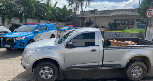carro roubado em Cabo Frio recuperado em Campos