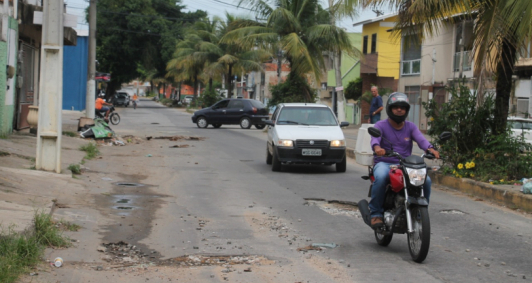 Avenida Zuza Mota, no Parque Presidente Vargas