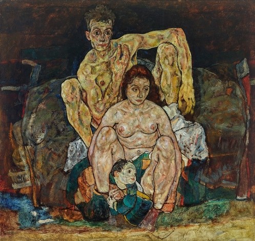 Egon Schiele - 'A famlia'