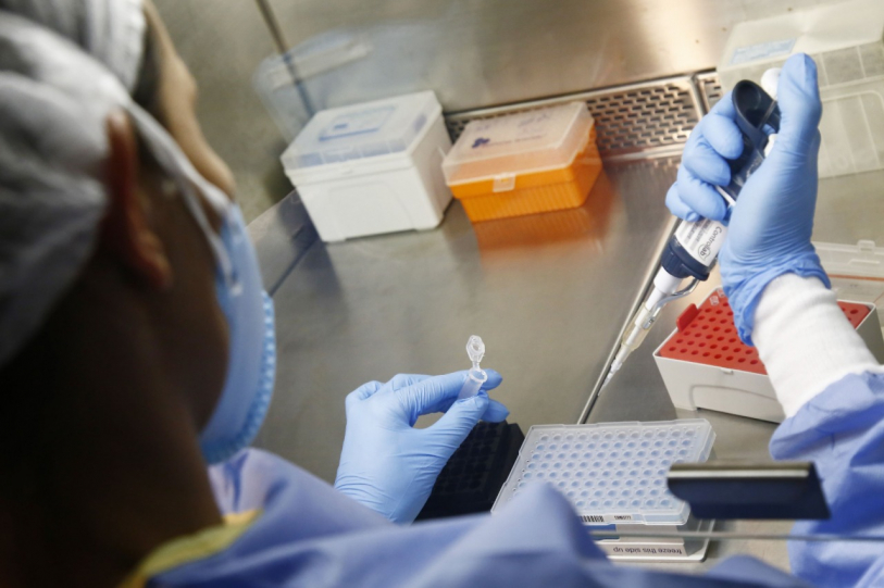 Exame para identificar o coronavrus