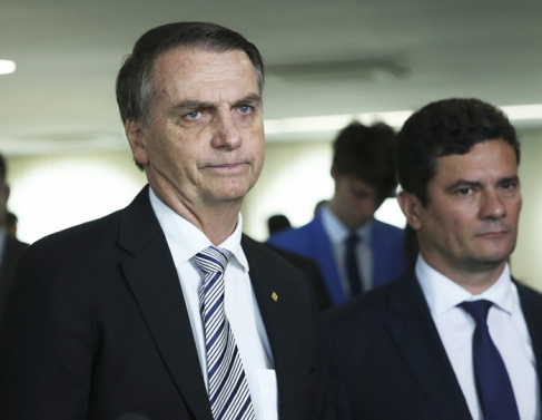 Jair Bolsonaro e Sergio Moro