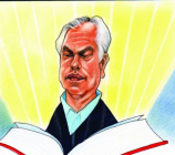 Aristides Soffiati, charge de Marco Antonio Rodrigues 