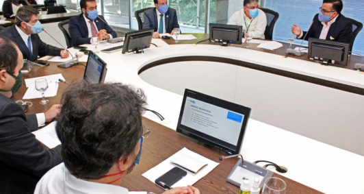 Reuni&atilde;o da Comiss&atilde;o de Supervis&atilde;o dos Hospitais de Campanha