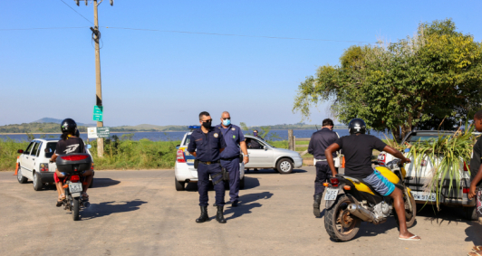Guarda Municipal faz operação em Lagoa de Cima