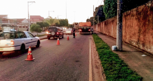Guarda faz fiscalização para coibir excesso de carga