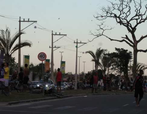 Festival de pipas em Guarus em plena quarentena