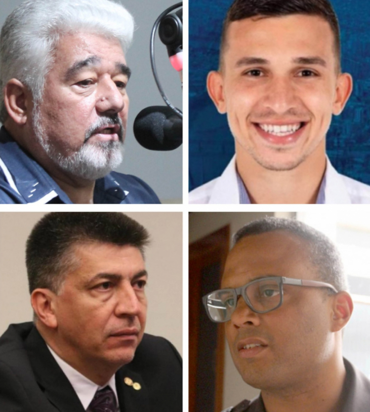 Nildo Cardoso, Bruno Vianna, Felcio Latera e Fabiano Santos