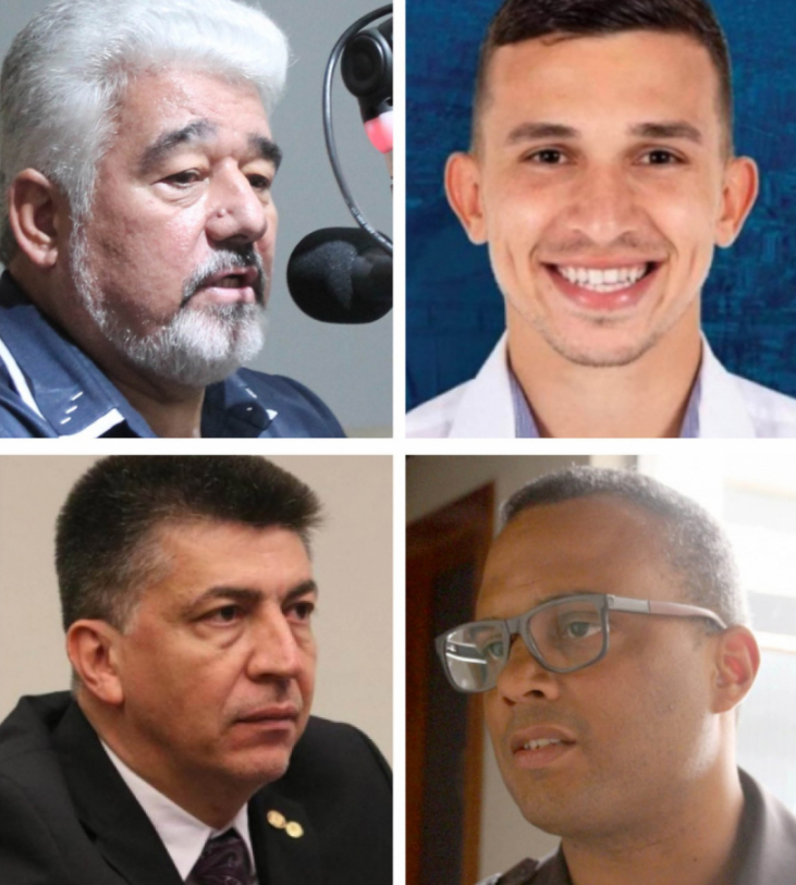 Nildo Cardoso, Bruno Vianna, Fel�cio Later�a e Fabiano Santos