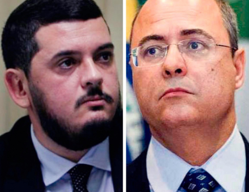 Rodrigo Bacellar e Wilson Witzel