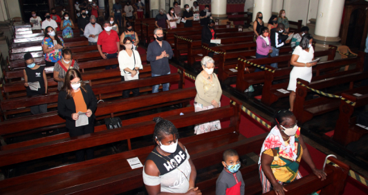 Missa natalina na Catedral (Foto: Antônio Filho)