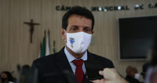 Vereador Fábio Ribeiro concede entrevista