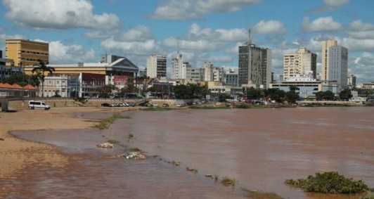 Rio Paraba do Sul em Campos (Fotos: Genilson Pessanha)