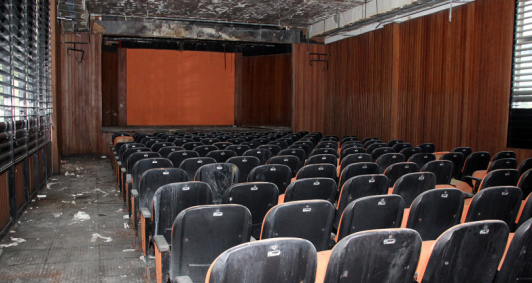 Interior do Pal&aacute;cio da Cultura 