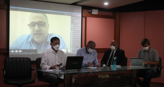 Reunião do Gabinete de Crise