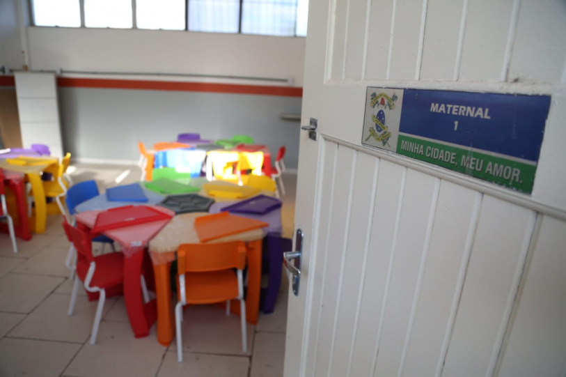 Creche Escola Penha passa por ajustes (Foto: Rodrigo Silveira)
