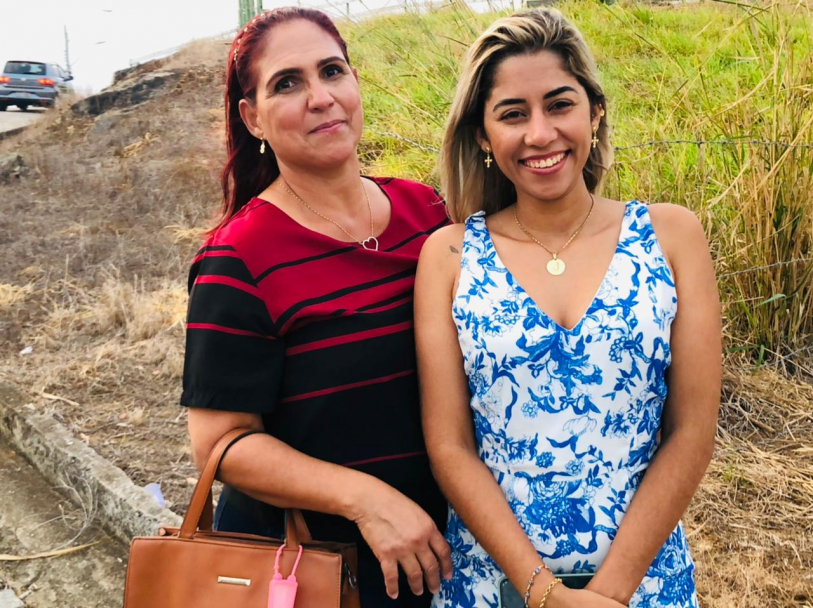 Cláudia Sathler e Jaqueline Moura