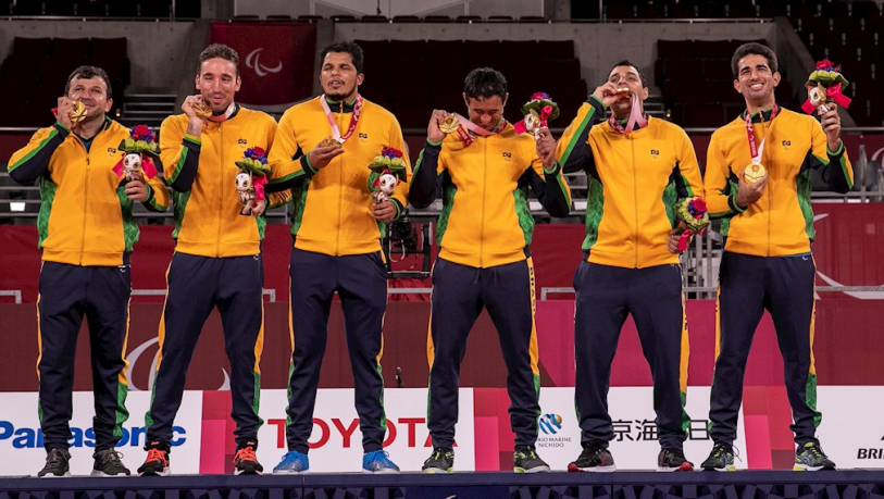 Brasil conquistou ouro inédito no golbol