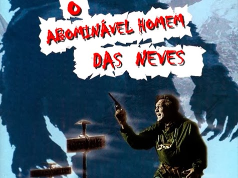 Banner de divulgação do filme 'O abominável homem das neves'