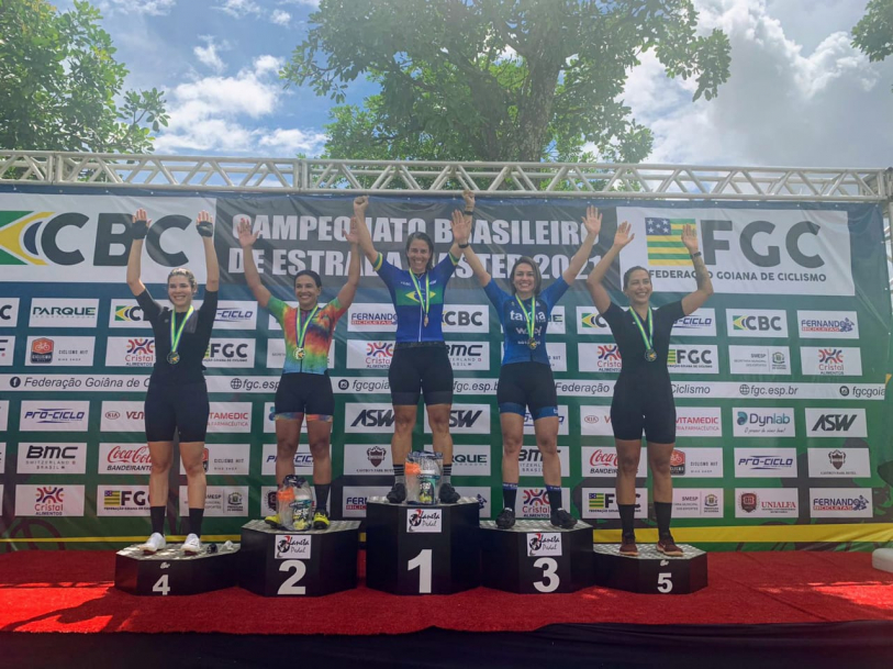 Pdio da categoria master A feminina