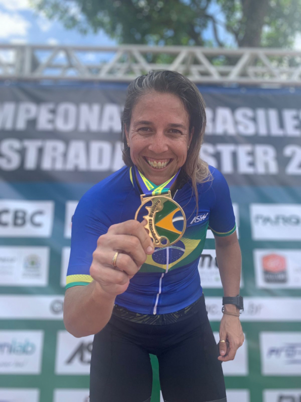 Ilana foi campe da categoria master A feminina