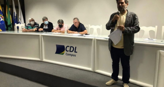 Edvar Chagas Jr.  eleito por aclamao como presidente da CDL Campos na noite nesta segunda-feira (22).