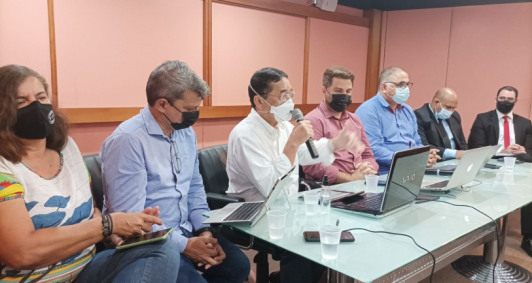 Reuni�o do Gabinete de Crise