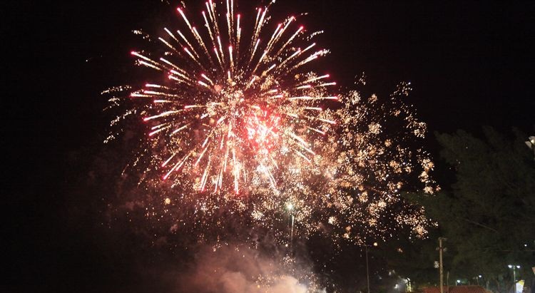 Queima de fogos foi confirmada no Farol de So Thom, mas sem shows