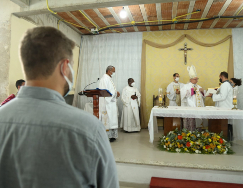 Missa em Santo Amaro (Foto: Rodrigo Silveira)