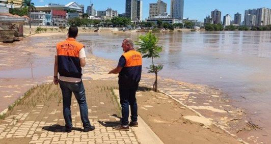 Nível do Paraíba segue baixando