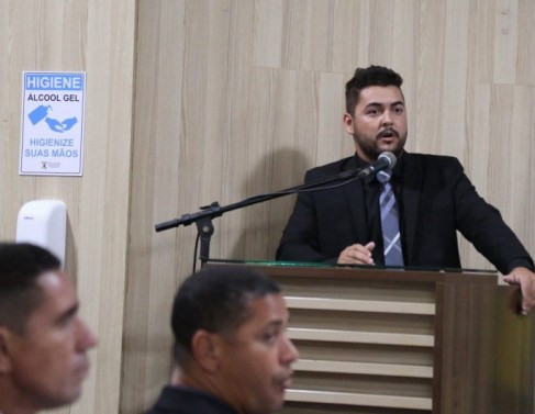 Dandinho fez discurso na sessão desta quarta