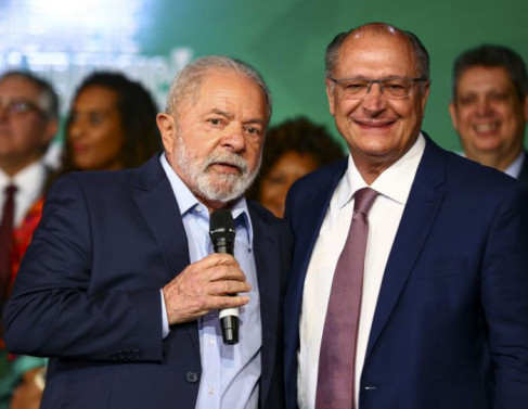 Lula  e Geraldo Alckmin
