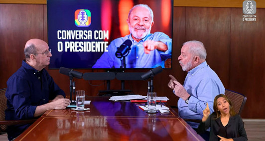 Lula falou sobre a lei no programa semanal "Conversa com o Presidente"