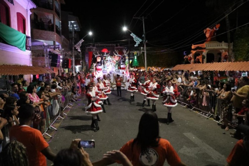 Parada de Natal em São João da Barra