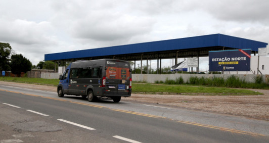 Terminais ainda em construo (Fotos: Rodrigo Silveira)