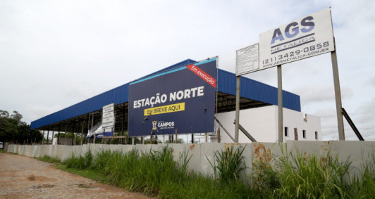 Terminais ainda em construo (Fotos: Rodrigo Silveira)