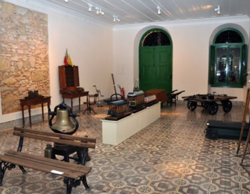 Interior do Museu Histórico de Campos 