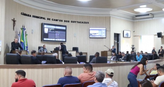 Sessão da Câmara desta terça